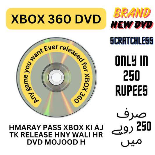 Any Xbox 360 DVD you want - For XBOX 360 JTAG