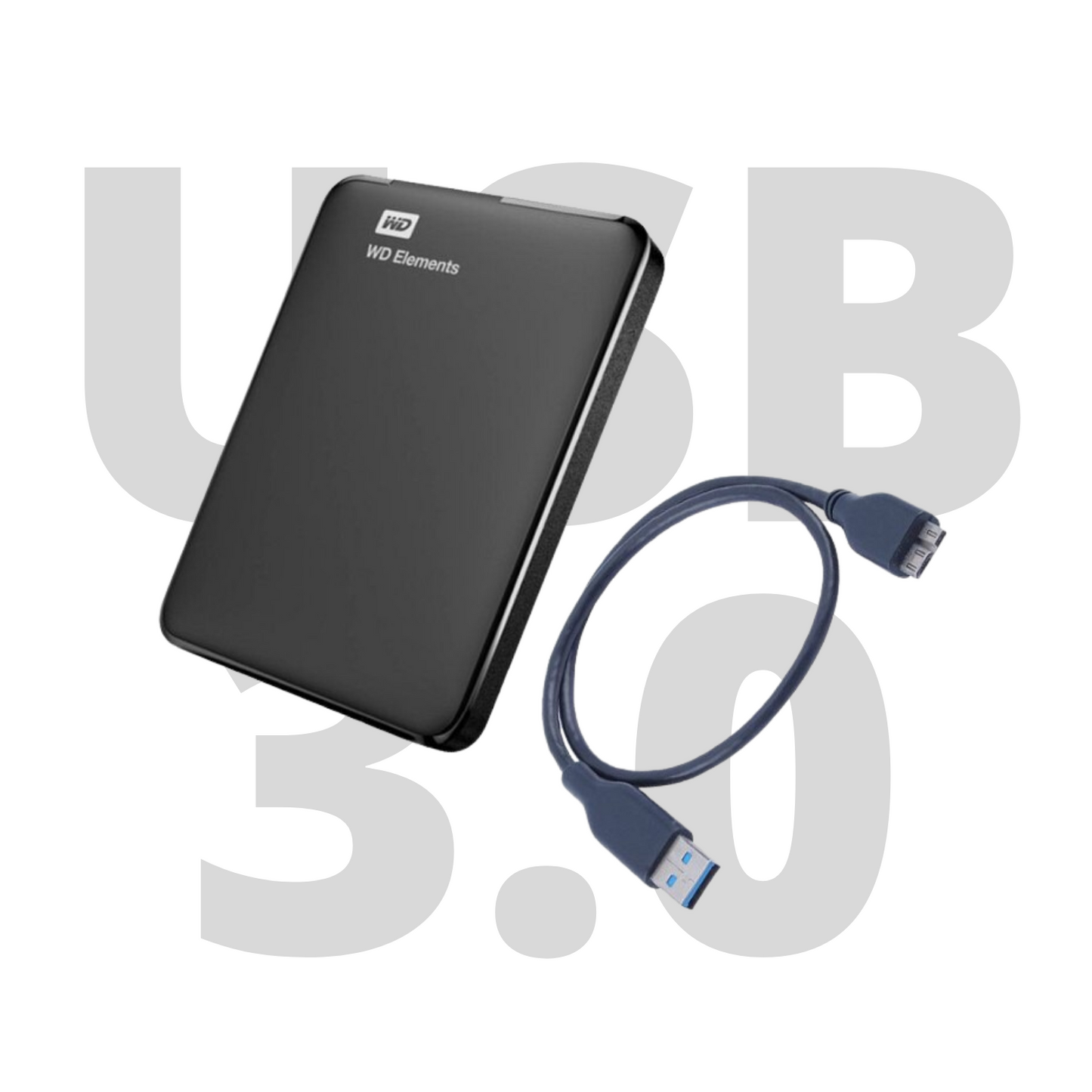 USB external hard drive full of your preferred games