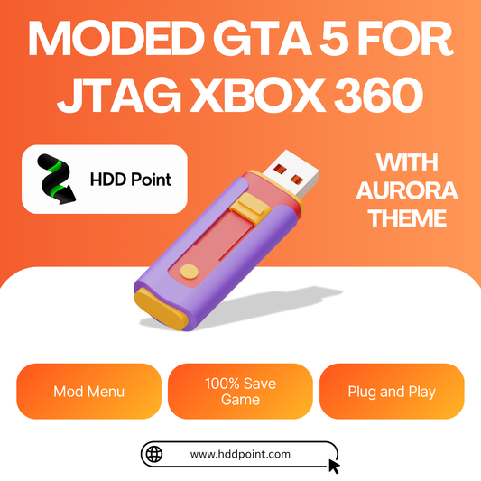 Modded GTA 5 for Xbox 360 in USB